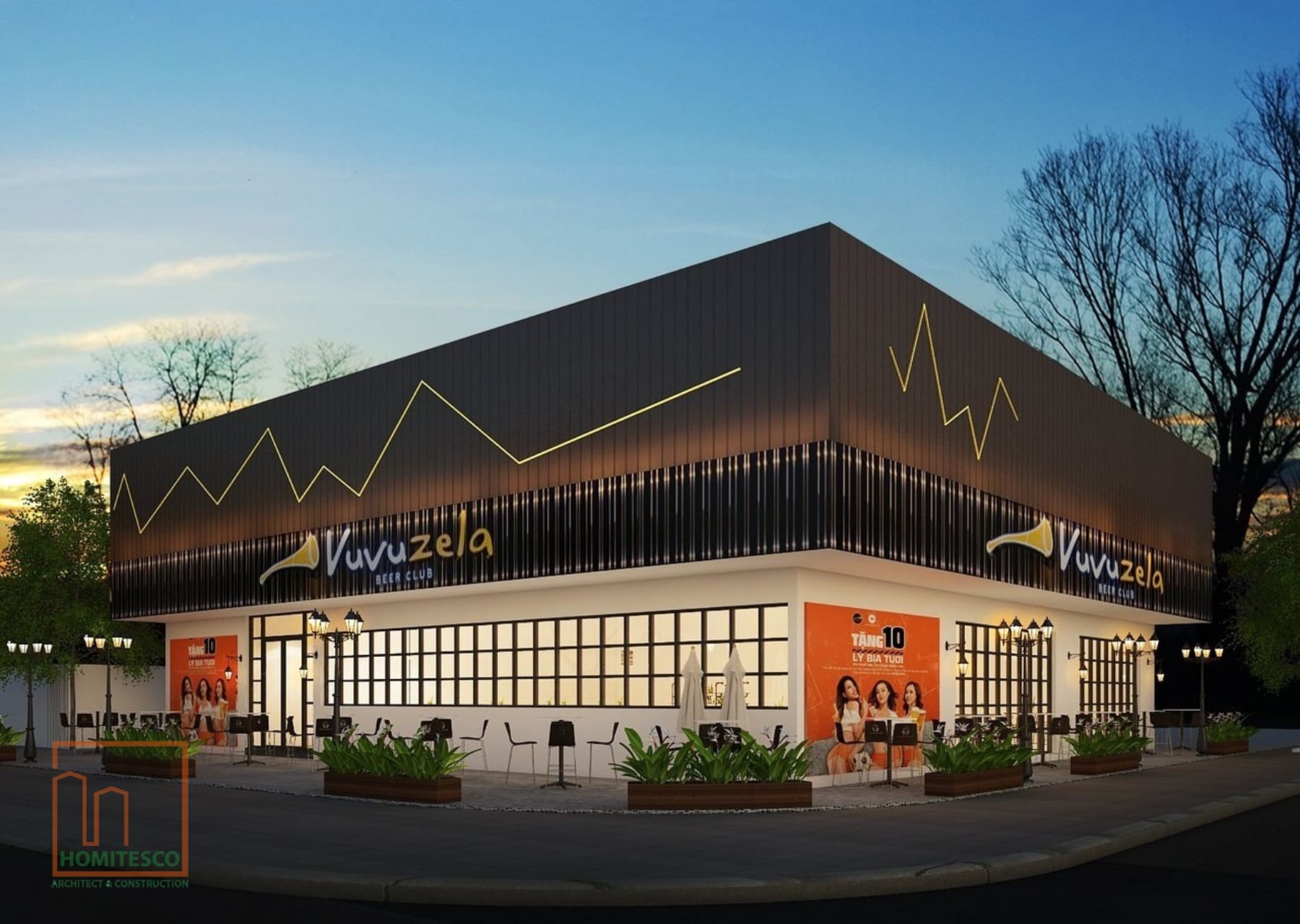 Thi Công Bar Vuvuzela