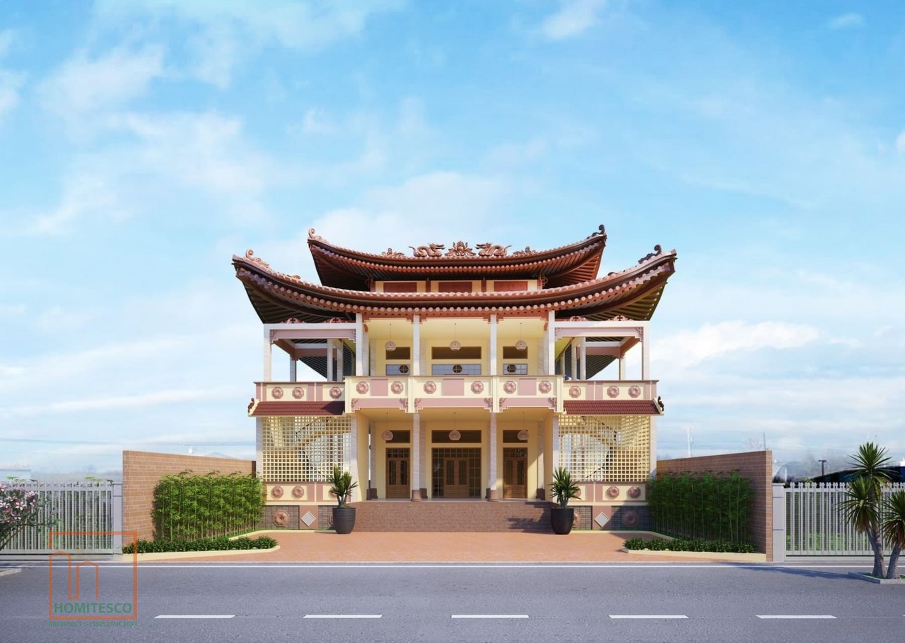 Thiết Kế Chùa Gia Lai